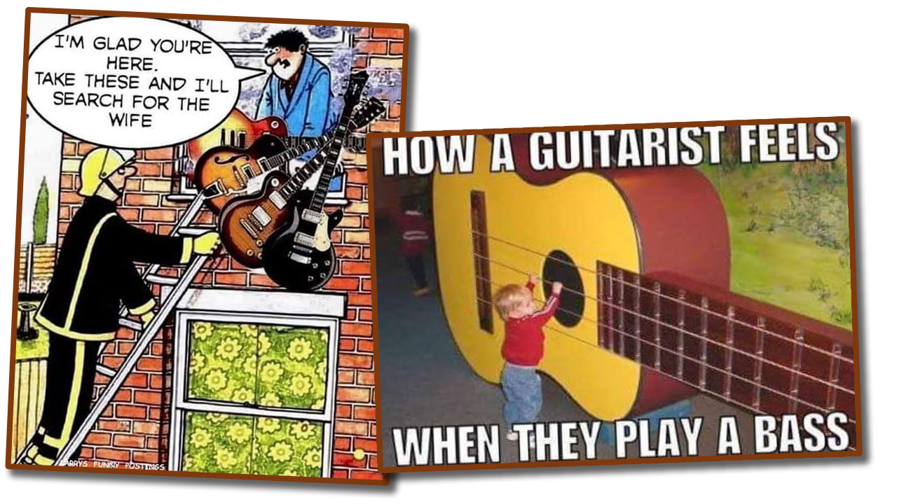 A collection of our personal guitar-memes