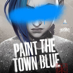 Paint The Town Blue Bass Tab by Ashnikko