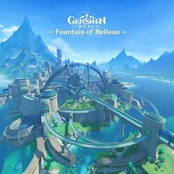 Genshin Impact - Pluie Sur La Ville Fontaine Rain Theme Ukulele Chords by Game Music 🎮